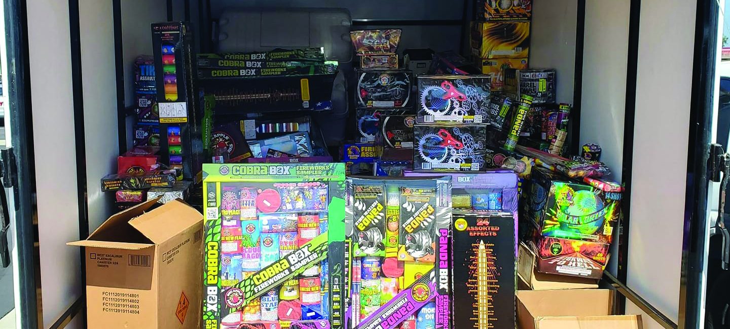 ILLEGAL FIREWORKS LASD CARSON 1