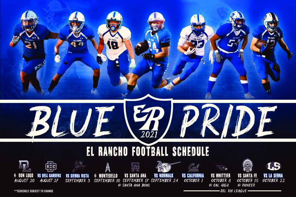 PAGE 4 2021 ER DONS Football Schedule