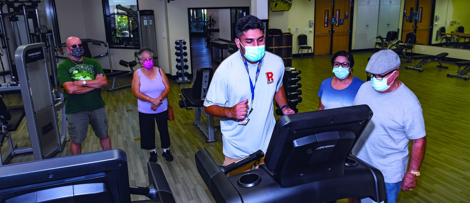 Senior Center Fitness Room