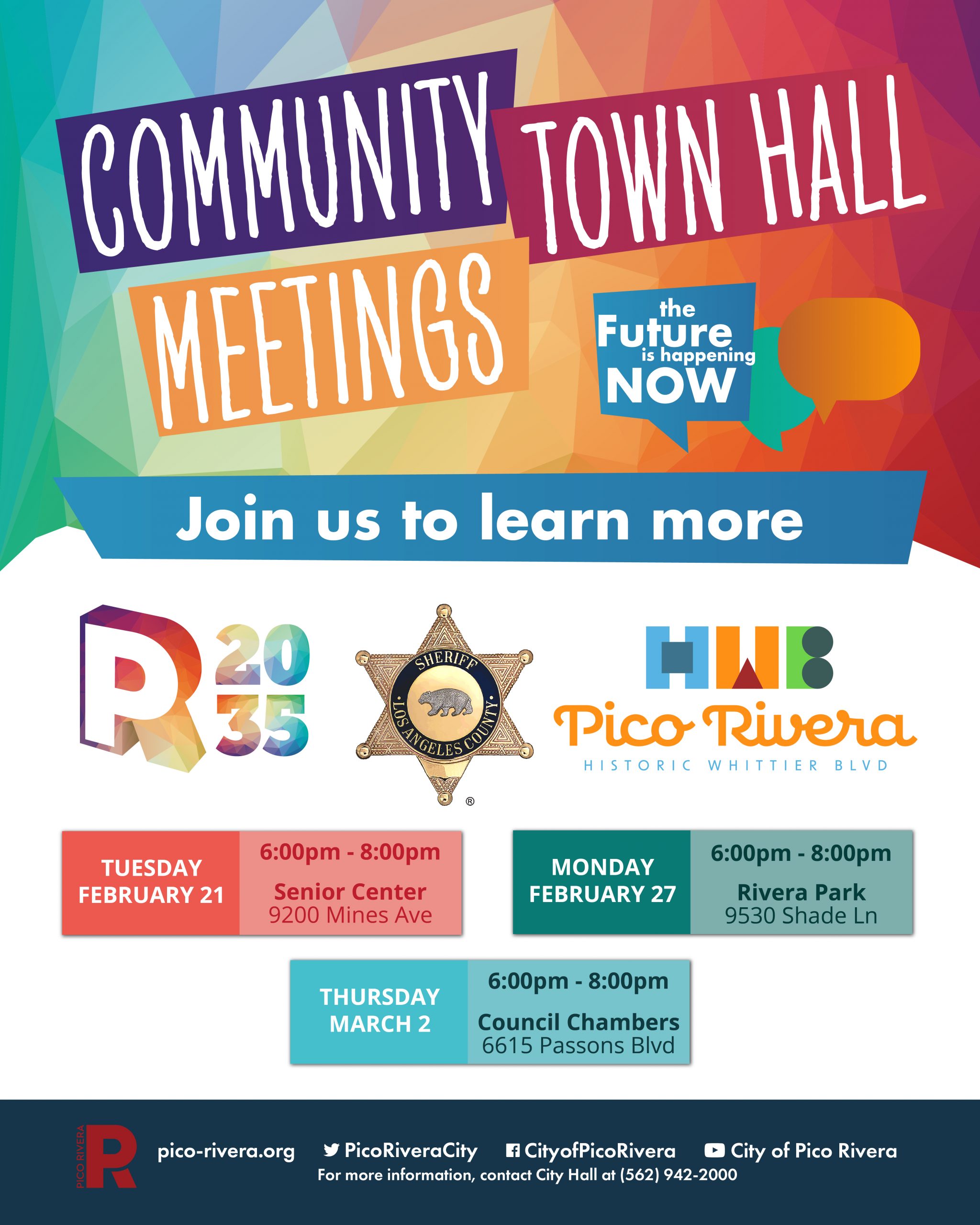Town Hall Fliers social media v2 01 scaled