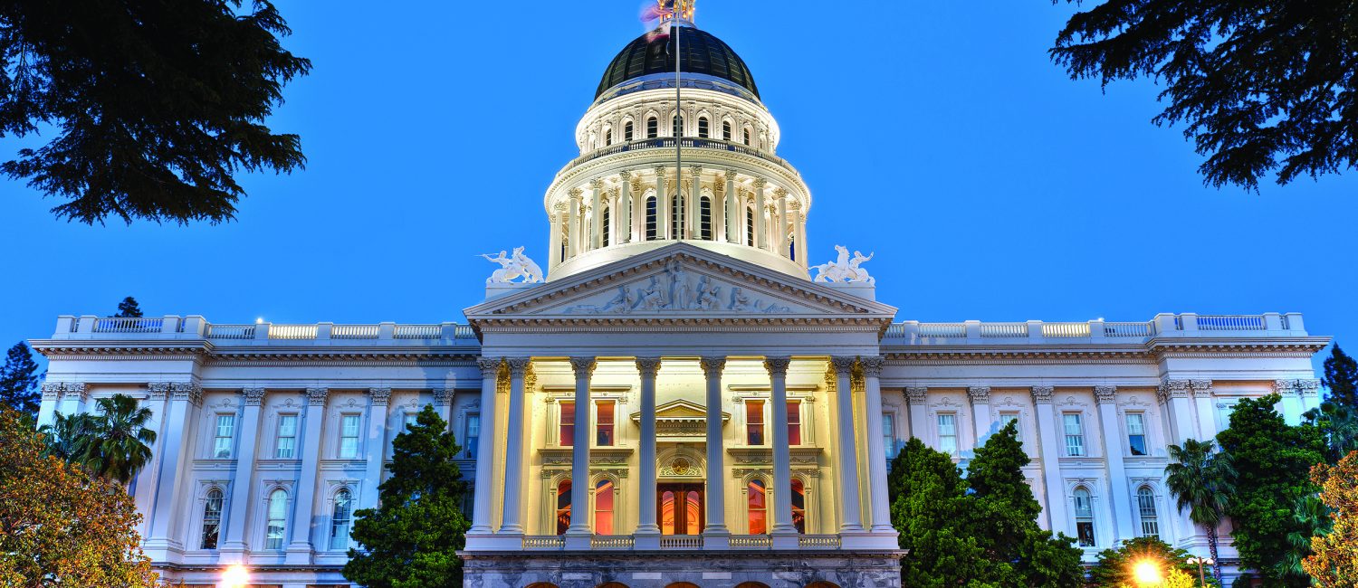 State Capital Building in Sacramento