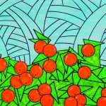 UTILITY BOX ART Mike Castro Geometric Oranges