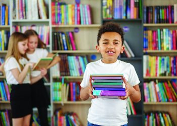 Child at Library