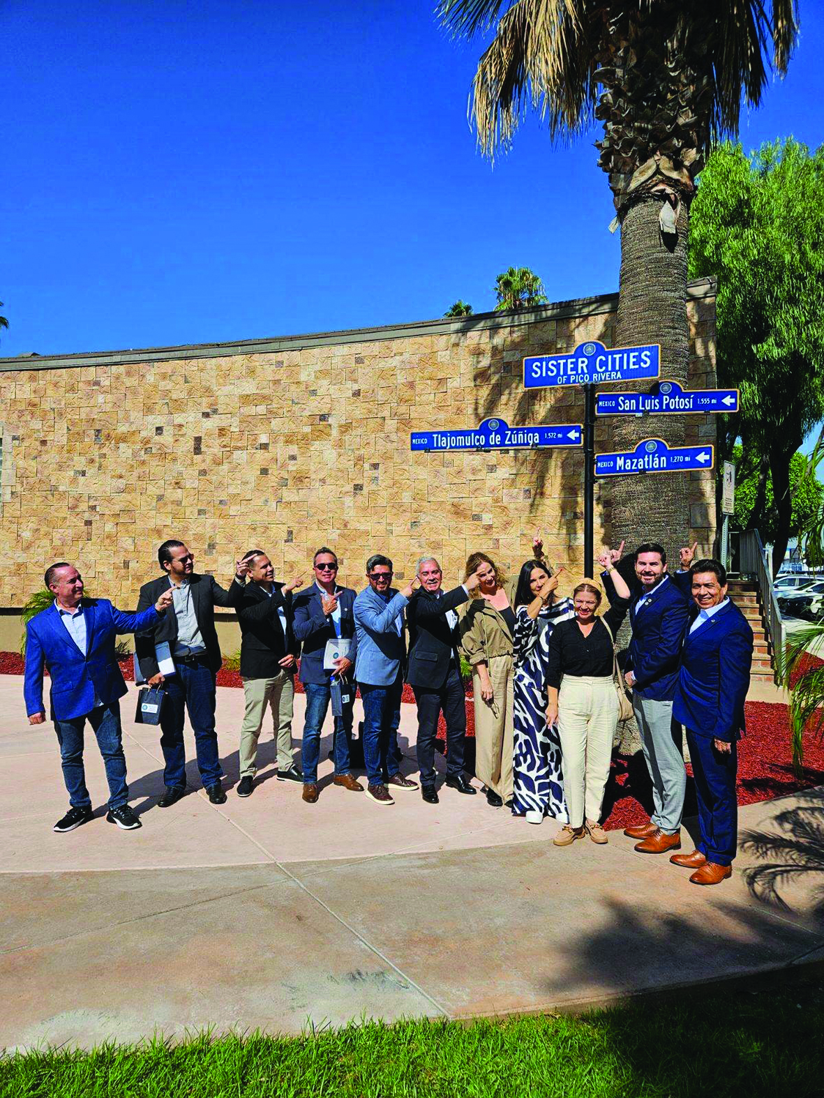 Mazatlán Delegation Visits Pico Rivera