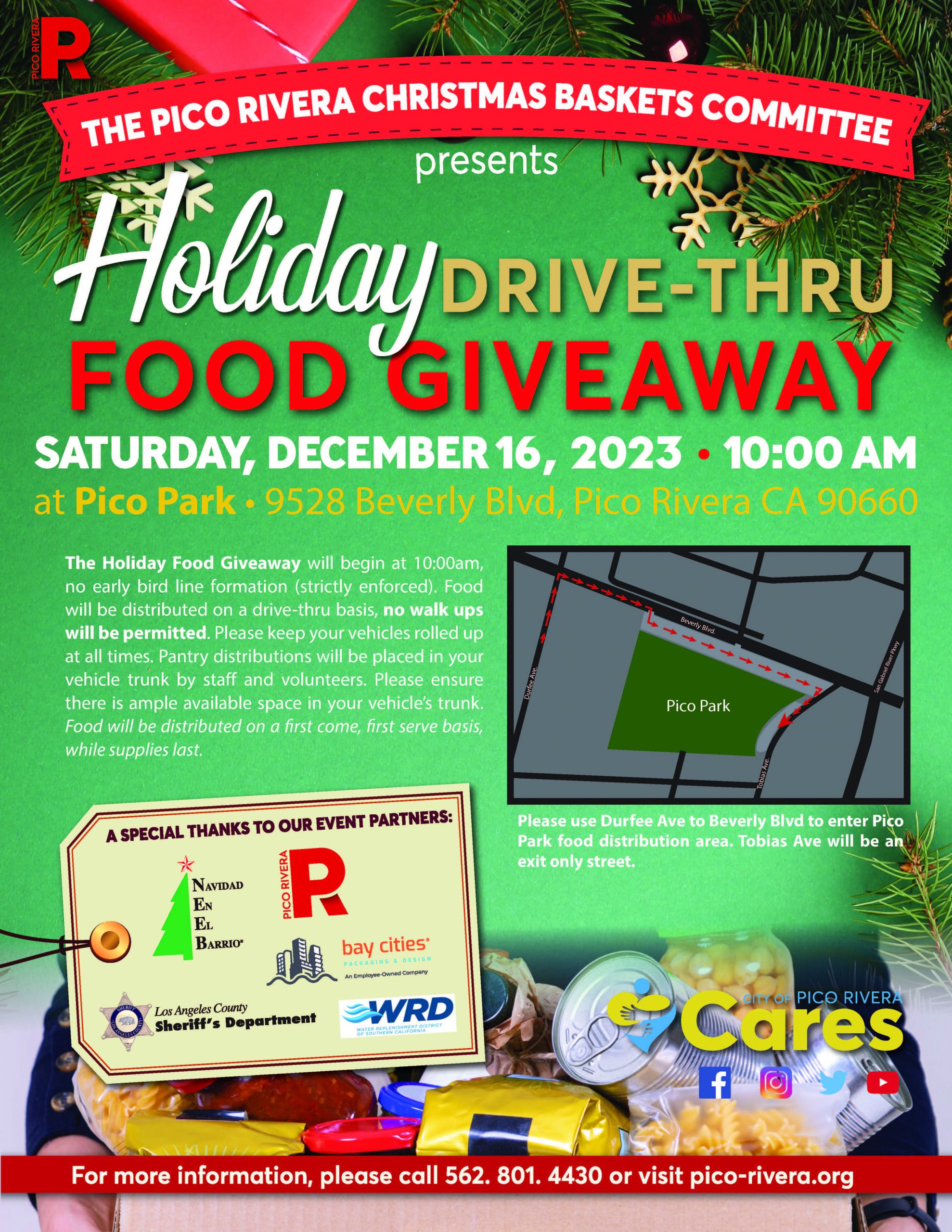 Holiday Food Giveaway Flyer 2023 v1 scaled