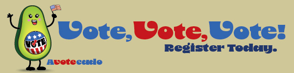 Avotecado Vote Vote Vote Banner v1
