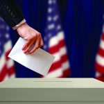 Dropping Ballot in Box