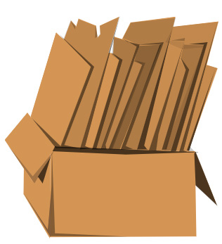 Break Down Cardboard Boxes