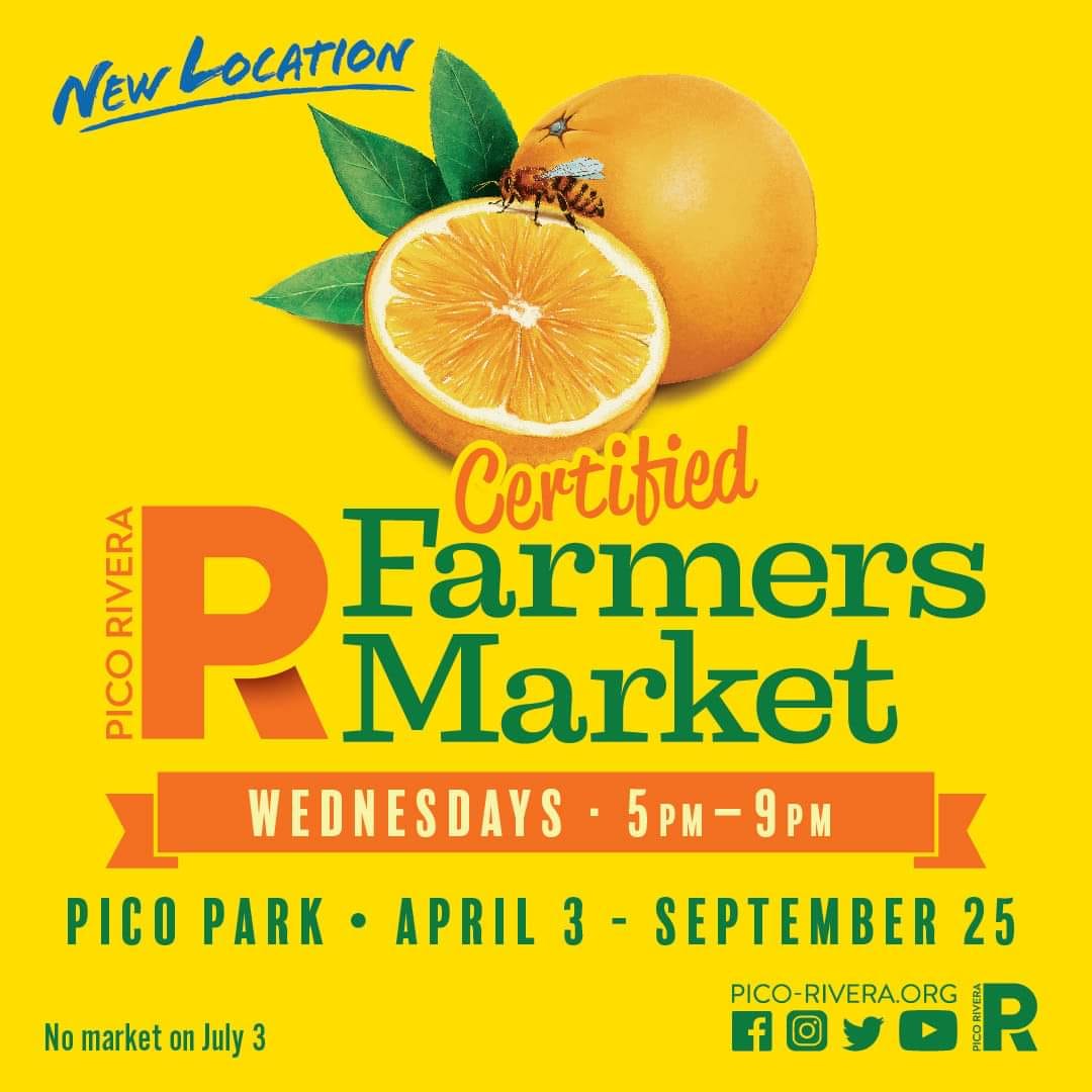 Certified Farmers Market at Pico Park!