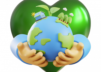 earth and hands