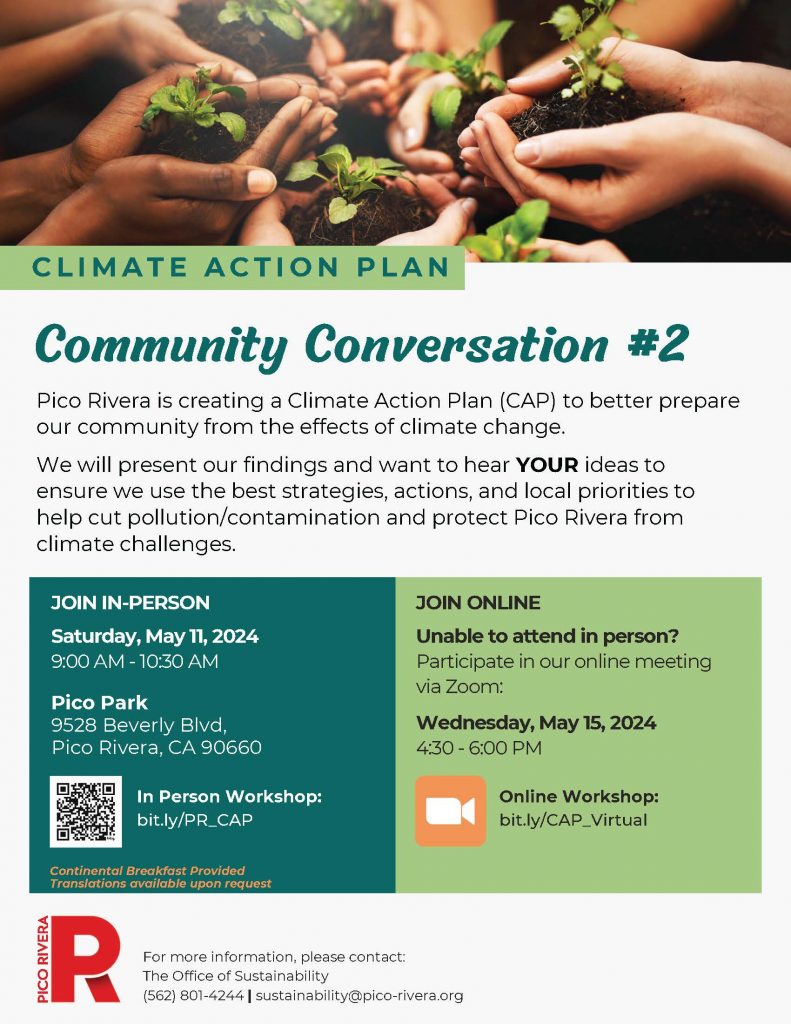 Climate Action Plan: Community Conversation #2