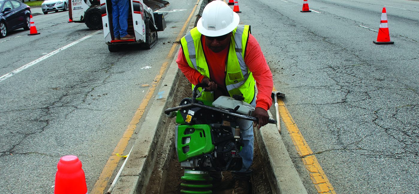 Median with Guy Tamping