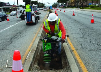 Median with Guy Tamping