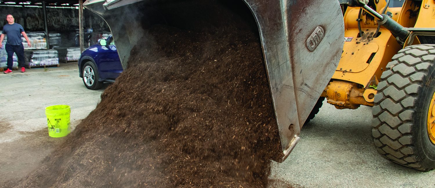 MULCH in tractor