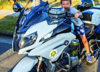 NNO kid on motorcycle