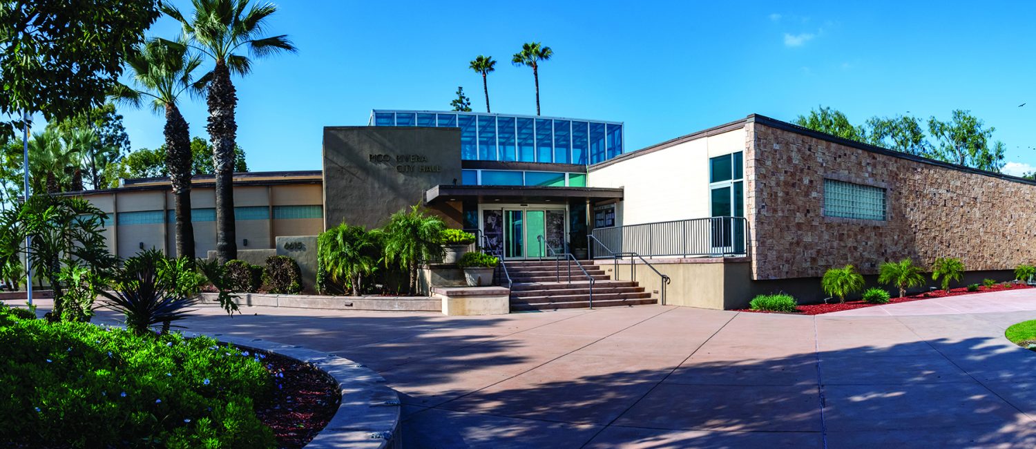 City Hall and courtyard
