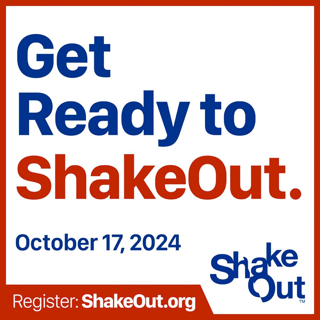 The Great Shakeout flyer
