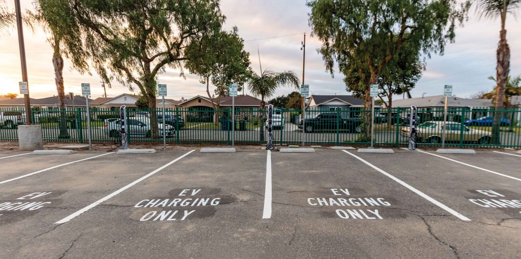 City Hall Adds Electric Vehicle Charging Stations 2 EV CHARGERS 7
