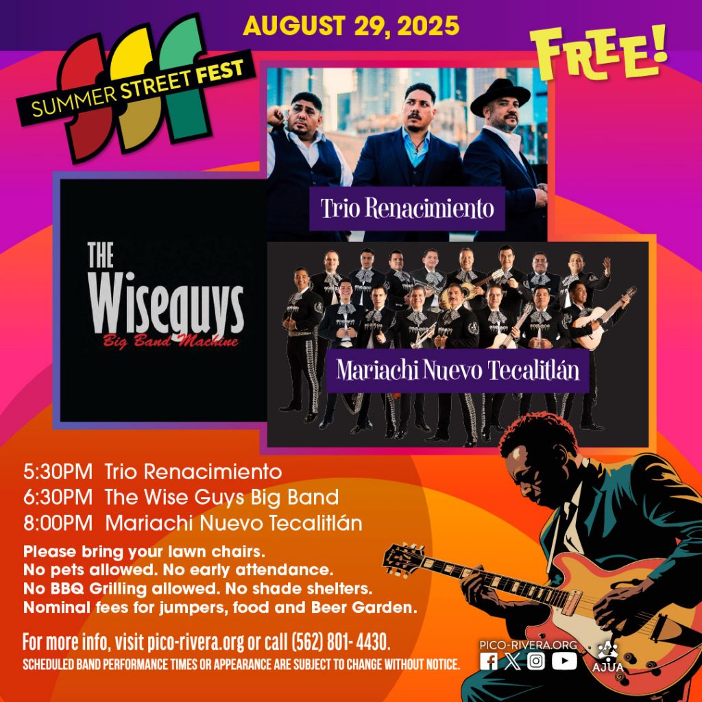 Summer Street Fest to Take Over Mines Avenue 4 SSF 2025 Flyer SM Aug 29 Lineup