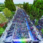 SSF Drone Shot from Stage Looking Down Mines