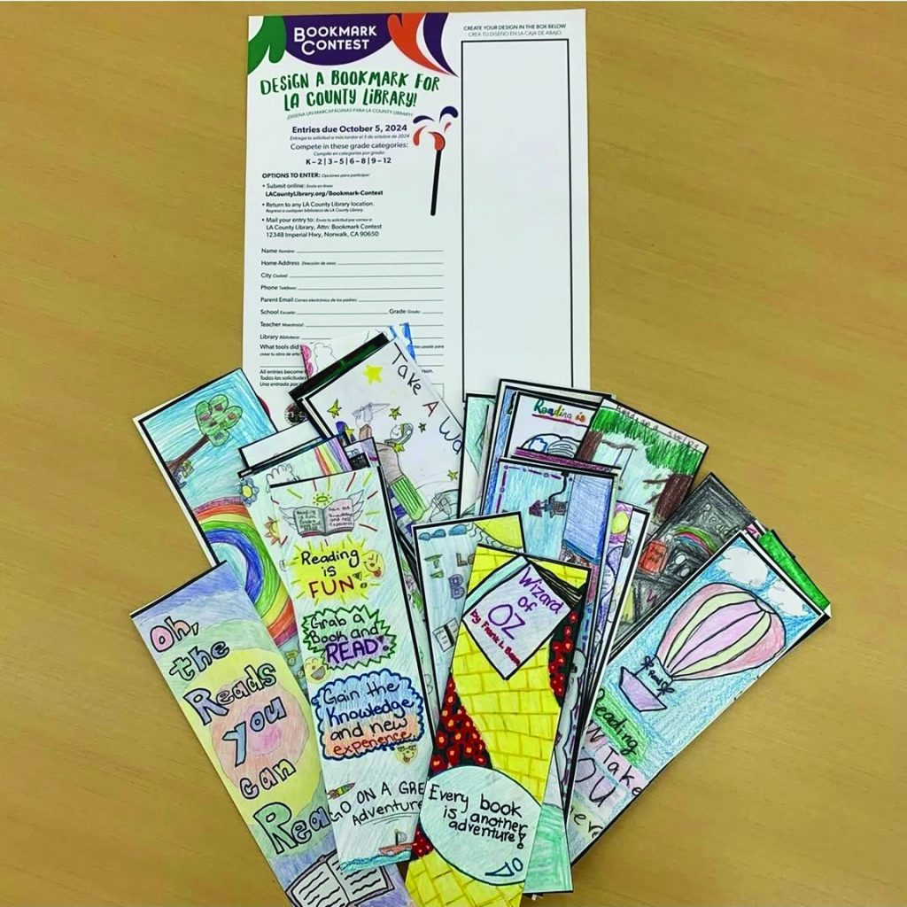 Library Bookmark Contest 3